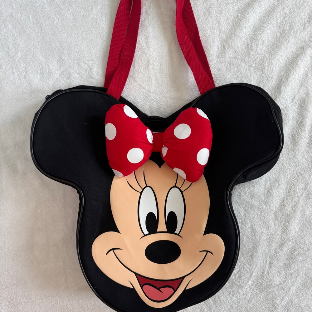 Minnie Mouse Big Face Canvas Tote